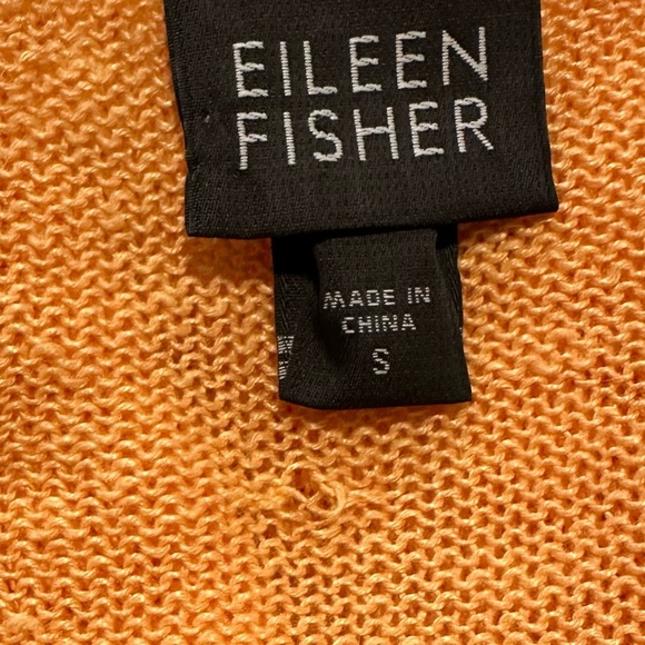 Eileen Fisher 100% Linen Lightweight Henley Sz S - Picture 8 of 8